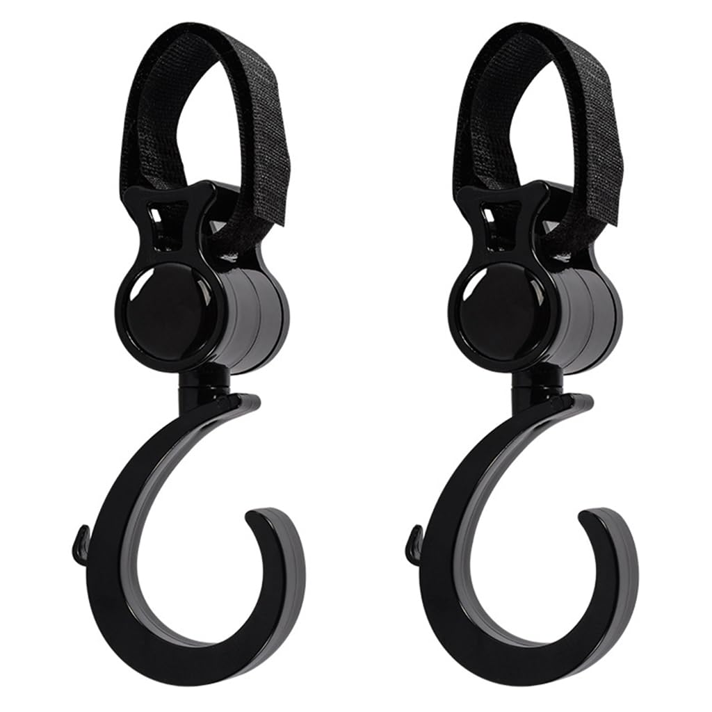 SNOWIE SOFT 2Pcs Hanging Hook for Stroller Hanging Hook 360° Rotatable Pram Clip with Adjustable Closure Design Versatile Hanging Hookfor Stroller, Bike, Pram, Pushchair, Electric Bicycle SNOWIE SOFT 2Pcs Hanging Hook for Stroller Hanging Hook 360° Rotatable Pram Clip with Adjustable Closure Design Versatile Hanging Hookfor Stroller, Bike, Pram, Pushchair, Electric Bicycle